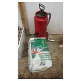 Compressed Air Sprayer,2 40 lb Bags of Lime