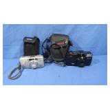 Minolta Freedom Zoom Camera&Case&Ricoh RZ-1000