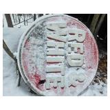 Large Sign-Red & White(approx. 4