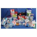 Medical Lot-Bandaids,Gauze pads,Face Masks&more