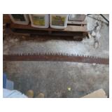 Antique Two-Man Logging Saw Blade 60"