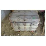 Vintage Wood Chest 30x23x19"D