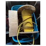 Heavy Duty Chain&Yellow Nylon Rope