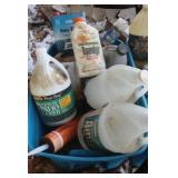 Tub of Household Chemicals