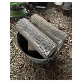 Galvanized Tub w/Contents