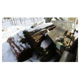 6 Bundles of Snow Fence&Fence Posts