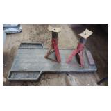 Mechanics Creeper&Jack Stands