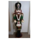 Animated Decorative Christmas Nutcracker Statue