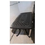 43x24" Outdoor Metal Coffee Table
