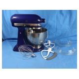 KitchenAid Mixer-Model KSM90,Blue,14"T