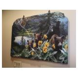 Painted Slate Wall Hanging by Kevin Daniel