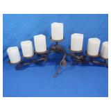 7 Candle Candelabra 30"L