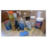 Cleaning Supplies,Partial Bottles