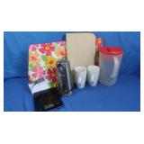 Cuisinart Electric Can Opener,Table Cloth,Pitcher