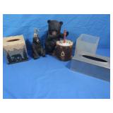 Bear Soap Dispenser,Bear Toilet Brush