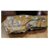 Fire Rocks Rock w/4 wicks 20x10x4"H