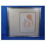 Framed Original Artwork,Numbered&Signed