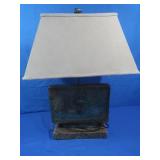 Table Lamp-Stone,25"Tall,works