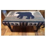 Bear Bench 32x17x17"