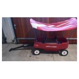 Radio Flyer Pathfinder Wagon w/Canopy&Graco Car