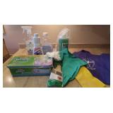 Cleaning Supplies,Partial Bottles