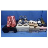 3 Pairs Shoes - Womens 7 in boxes