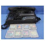 Orig 1991 Sega Game Gear(turns on) w/Travel Case