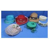 Assortment of Hats incl. Vintage