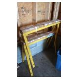 Adjustable Height Metal Base Saw Horses