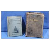 1902 Holy Bible,Constitution Book