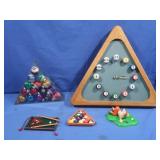 Pool Decor- Clock & Ornaments