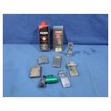 Lighters incl 1 Zippo &Fluid