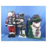 Christmas Decor w/ Shallow under-bed Tote on