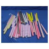 Pink Taper Candles