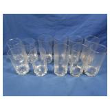 Octagonal Drinkware Glasses 7-6', 4-5'