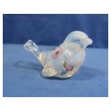 Vintage Fenton Hand Painted Obalescent Bird -