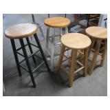 2 sets BarStools - (2)24'; (2)29'H