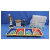 Glass Christmas Trees,Angels &more