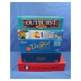 Games-Scattergories,Trivial Pursuit,Outburst