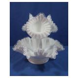 Vintage Fenton Epergne -Silvercrest