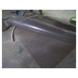 2 Office Chair Floor Mats, Approx 4x3'