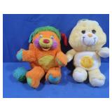 Vintage Plush Popples,CareBear