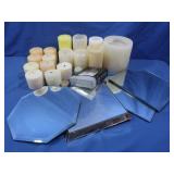 Lg Misc Candles,Mirrors