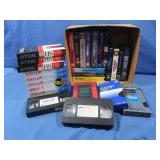 VHS Tapes incl NIP Blanks