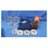 Budlight Glasses,Coasters,Riviera Maya Glass