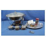 Stainless Steel Chafing Dish Buffet Set, Sterno