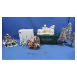 Dept 56 Snowbabies,Village Trees &more