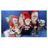 Christmas Decs-2 Ceramic Snow Houses, Snow Globe