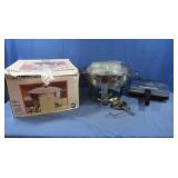 Vintage Pizzelle Press, Chafing Dish