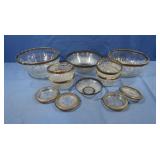 Vintage Pressed Glass Bowls